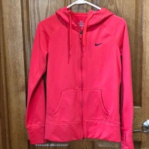 Nike zip up sweatshirt